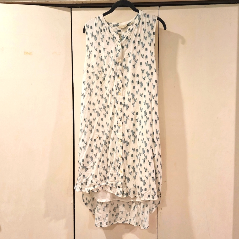 Tylho Anthropologie cactus dress Large
